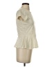 Chloe K Ivory Short Sleeve Top Size S - photo 4