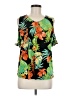 Signature Black Short Sleeve Blouse Size M - photo 1