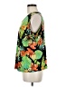 Signature Black Short Sleeve Blouse Size M - photo 5
