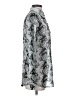 CAbi Animal Print Silver Long Sleeve Blouse Size S - photo 4