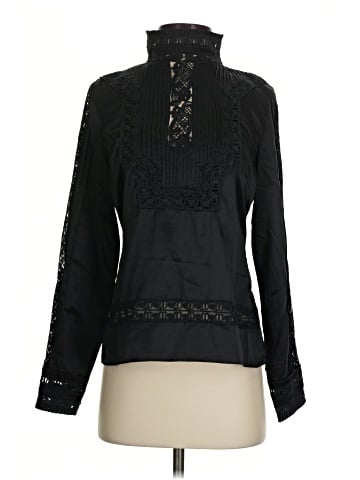 BCBGMAXAZRIA Long Sleeve Turtleneck (view 1)