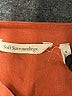 Soft Surroundings Orange 3/4 Sleeve Button-Down Shirt Size S - photo 7