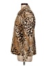Dorman 100% Silk Animal Print Gold Jacket Size L (estimated) - photo 5