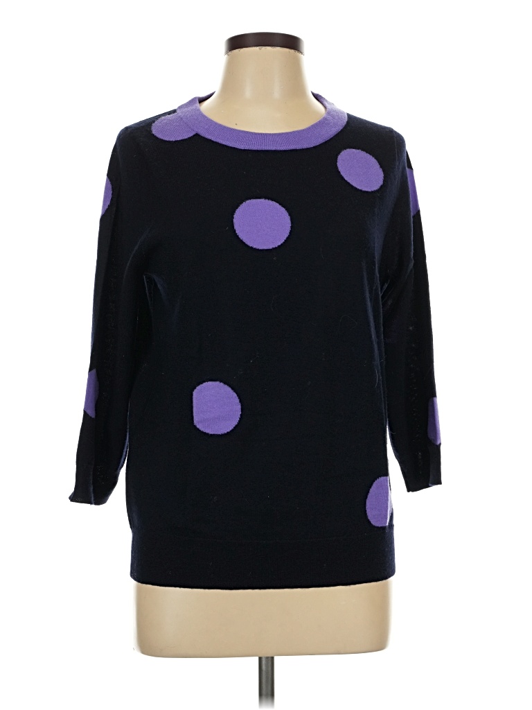 Pre-owned Jcrew Pullover Sweater In Purple