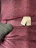 Vanity Burgundy Long Sleeve Turtleneck Size M - photo 7