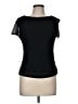 Robbie Bee 100% Polyester Black Short Sleeve Top Size 8 - photo 1