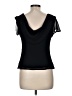Robbie Bee 100% Polyester Black Short Sleeve Top Size 8 - photo 2