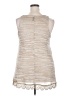 Massini Tan Sleeveless Top Size 2X - photo 2