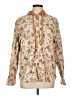 Original Use 100% Cotton Tan Long Sleeve Blouse Size L - photo 1