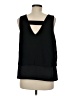 Banana Republic 100% Polyester Black Sleeveless Blouse Size M - photo 2