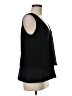 Banana Republic 100% Polyester Black Sleeveless Blouse Size M - photo 4