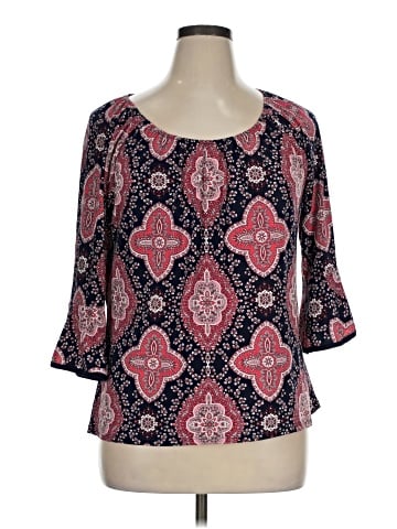Adele & May 3/4 Sleeve Blouse (view 1)