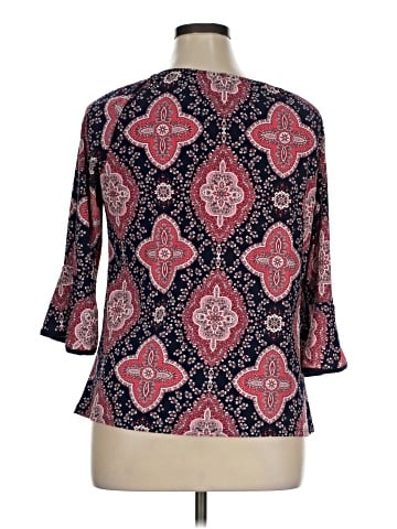 Adele & May 3/4 Sleeve Blouse (view 2)