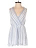 American Eagle Outfitters 100% Viscose Stripes Blue Romper Size S - photo 1