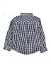 Tommy Hilfiger 100% Cotton Checkered-gingham Blue Long Sleeve Button-Down Shirt Size 4 - photo 2