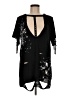 Emory Park Black Short Sleeve Blouse Size M - photo 1