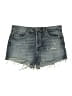 Zara Blue Denim Shorts Size 14 - photo 1