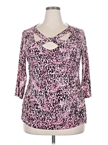 Jennifer Lopez 3/4 Sleeve Blouse (view 1)