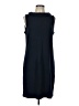 Talbots Solid Blue Casual Dress Size Lg Petite - photo 1