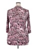 Jennifer Lopez Pink 3/4 Sleeve Blouse Size XL - photo 2