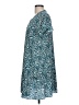 Unbranded 100% Polyester Print Teal Casual Dress Size L - photo 5