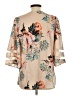 Unbranded Tan 3/4 Sleeve Blouse Size L - photo 2