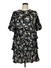 Code x Mode Floral Black Gray Cocktail Dress Size XL - photo 1
