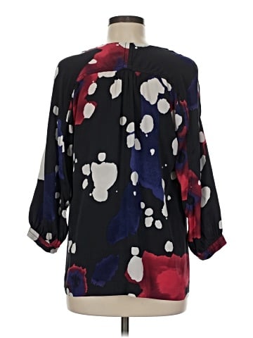 Diane von Furstenberg 3/4 Sleeve Silk Top (view 2)