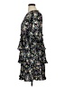 Code x Mode Floral Black Gray Cocktail Dress Size XL - photo 5