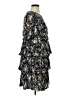 Code x Mode Floral Black Gray Cocktail Dress Size XL - photo 4