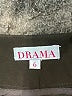 Drama 100% Polyester Solid Black Formal Skirt Size 6 - photo 4