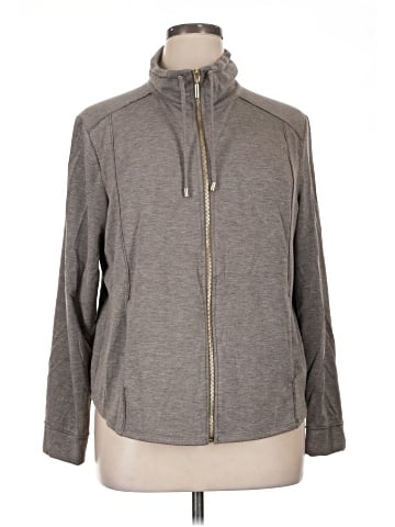 Weekends by Chico's Track Jacket (view 1)