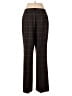 Caslon Plaid Brown Dress Pants Size 12 - photo 2