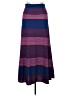 Lularoe Stripes Blue Casual Skirt Size XL - photo 1