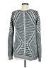 Sabine 100% Acrylic Chevron-herringbone Silver Pullover Sweater Size M - photo 2