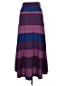 Lularoe Stripes Blue Casual Skirt Size XL - photo 2