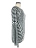 Sabine 100% Acrylic Chevron-herringbone Silver Pullover Sweater Size M - photo 4