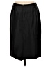 Le Suit 100% Polyester Solid Black Formal Skirt Size 8 - photo 2