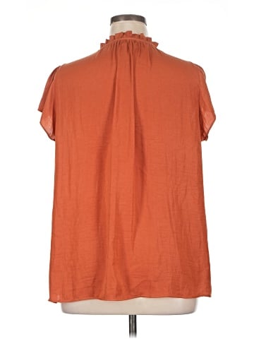 Maison d' Amelie Short Sleeve Blouse (view 2)