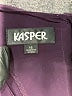 Kasper Purple Short Sleeve Top Size 16 - photo 7