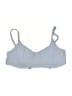 Hollister 100% Polyurethane Chevron-herringbone Gray Swimsuit Top Size M - photo 1