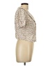 Sienna Sky Ivory Short Sleeve Blouse Size L - photo 4