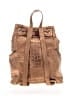 Unbranded 100% Leather Tan Gold Backpack One size - photo 2