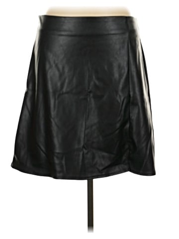 Old Navy Faux Leather Skirt (view 1)