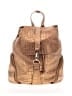 Unbranded 100% Leather Tan Gold Backpack One size - photo 1