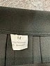 Unbranded Solid Black Casual Skirt Size M - photo 4