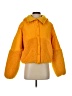 FP Movement 100% Polyester Orange Faux Fur Jacket Size XS - photo 1
