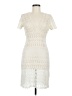 BCBGMAXAZRIA Ivory Cocktail Dress Size 6 - photo 1