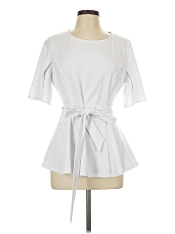 Kate Kasin Short Sleeve Blouse (view 1)