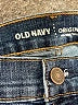 Old Navy Solid Blue Jeans Size 10S - photo 8